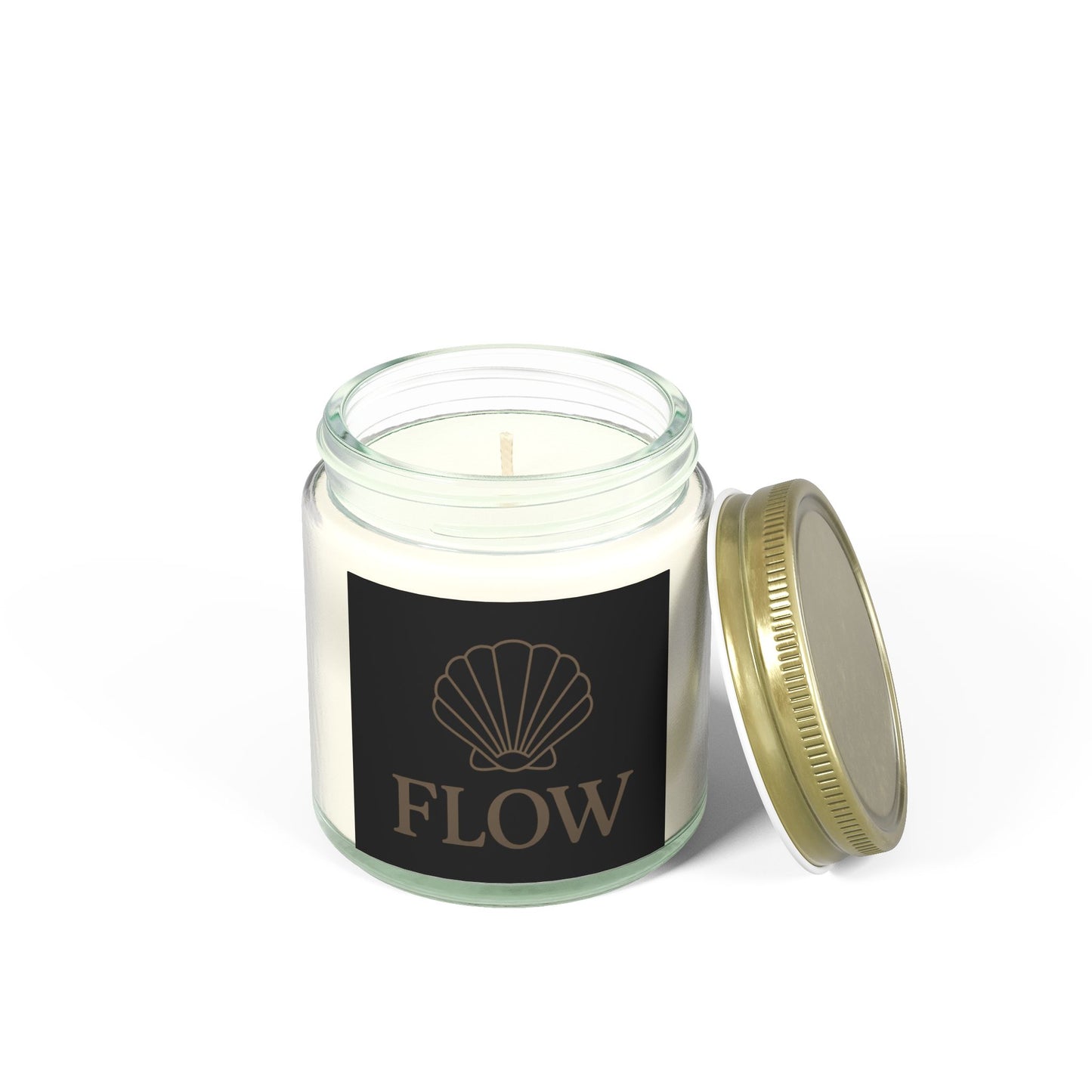 Scented Candles | Flow Collection | Coconut Apricot Wax | Relaxing Home Decor, Spa Gift, Aromatherapy, Candle Lovers, Self-Care