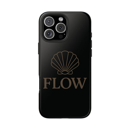 Stylish Tough Phone Cases, Durable Phone Cover, Ocean-Inspired Gift, Trendy Shell Design, Unique Cellphone Protection